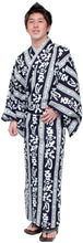 將圖片載入圖庫檢視器 Men's Easy Yukata / Kimono Robe : Japanese Traditional Clothes - Robe Autumn Moon