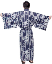 將圖片載入圖庫檢視器 Men's Easy Yukata / Kimono Robe : Japanese Traditional Clothes - Robe Bamboo & Dragon
