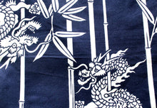 將圖片載入圖庫檢視器 Men's Easy Yukata / Kimono Robe : Japanese Traditional Clothes - Robe Bamboo & Dragon