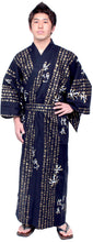 將圖片載入圖庫檢視器 Men's Easy Yukata / Kimono Robe : Japanese Traditional Clothes - Robe General "Hideyoshi"