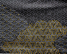 將圖片載入圖庫檢視器 Men's Easy Yukata / Kimono Robe : Japanese Traditional Clothes - Robe Cloud Black