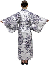 將圖片載入圖庫檢視器 Women's Easy Yukata / Kimono Robe :  Japanese Traditional Clothes - Lily White