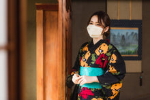 將圖片載入圖庫檢視器 IRODORI Silk Pleats Face Mask - Beige