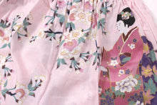 將圖片載入圖庫檢視器 Girl's Jinbei : Japanese Traditional Clothes - Lovely "Maiko" Pink