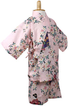 將圖片載入圖庫檢視器 Girl's Jinbei : Japanese Traditional Clothes - Lovely "Maiko" Pink