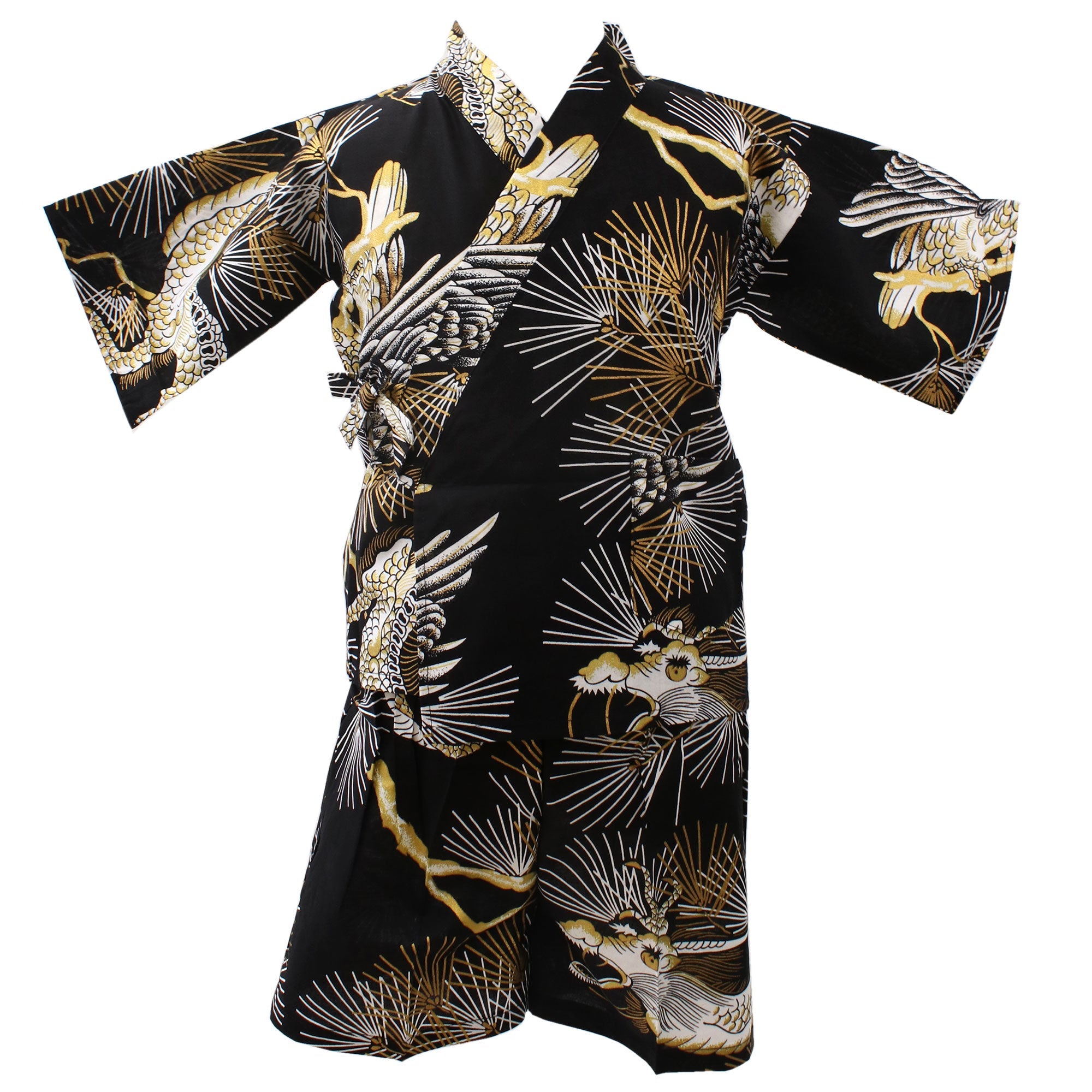 Kimono Men Casual - Dragon Print