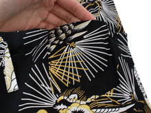 將圖片載入圖庫檢視器 Boy's Kids Jinbei Yukata Robe Kimono for Summer - Dragon & Hawk Black