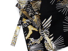 將圖片載入圖庫檢視器 Boy's Kids Jinbei Yukata Robe Kimono for Summer - Dragon & Hawk Black