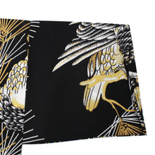 將圖片載入圖庫檢視器 Boy's Kids Jinbei Yukata Robe Kimono for Summer - Dragon & Hawk Black