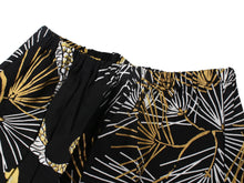 將圖片載入圖庫檢視器 Boy's Kids Jinbei Yukata Robe Kimono for Summer - Dragon & Hawk Black