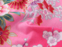 將圖片載入圖庫檢視器 Girl's Kids Jinbei Yukata Robe Kimono for Summer- Dolls in Color Gradation Pink