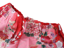 將圖片載入圖庫檢視器 Girl's Kids Jinbei Yukata Robe Kimono for Summer- Dolls in Color Gradation Red