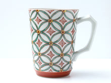 將圖片載入圖庫檢視器 Kyoto Kiyomizu Ware - Mug White Cloisonne