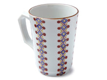 將圖片載入圖庫檢視器 Kyoto Kiyomizu Ware - Mug White Rhombus