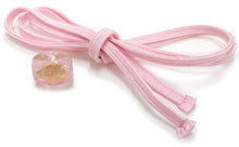 画像をギャラリービューアに読み込む, Obijime With Glass Beads Gold Silver Washi for Japanese Traditional Kimono - Pink