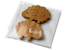 画像をギャラリービューアに読み込む, Japanese Bamboo Craft: Animal Magnet Sheep