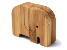 画像をギャラリービューアに読み込む, Japanese Bamboo Craft: Animal Magnet  Elephant