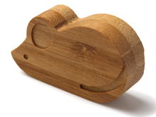 画像をギャラリービューアに読み込む, Japanese Bamboo Craft: Animal Magnet Mouse