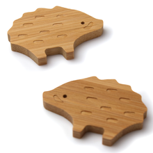 画像をギャラリービューアに読み込む, Japanese Bamboo Craft: Animal Magnet Boar