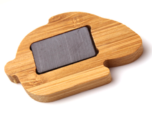 画像をギャラリービューアに読み込む, Japanese Bamboo Craft: Animal Magnet Rabbit