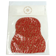Load image into Gallery viewer, Flower Vase Cover: Small Peony with Single-layered Vine, Red