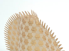 Load image into Gallery viewer, 表装裂 花器カバー 花なり 大燈金襴 ベージュ MARUHISA