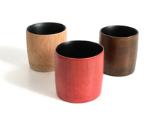 Load image into Gallery viewer, Japanese Bamboo Craft: Cup Small Dark Brown