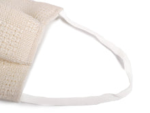 Load image into Gallery viewer, Japanese Linen x Silk Summer Pleats Face Mask - Off White