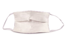 Load image into Gallery viewer, Japanese Linen x Silk Summer Pleats Face Mask - Purple
