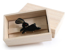 Load image into Gallery viewer, Obidome for Japanese Traditional Kimono - Acrylic Rabbit
