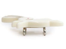 Load image into Gallery viewer, Obidome for Japanese Traditional Kimono - Acrylic Rabbit