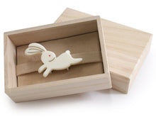 Load image into Gallery viewer, Obidome for Japanese Traditional Kimono - Acrylic Rabbit