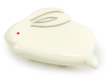 Load image into Gallery viewer, Obidome for Japanese Traditional Kimono - Acrylic Rabbit