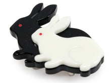 Load image into Gallery viewer, Obidome for Japanese Traditional Kimono - Acrylic Rabbit