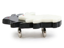 Load image into Gallery viewer, Obidome for Japanese Traditional Kimono - Acrylic Rabbit