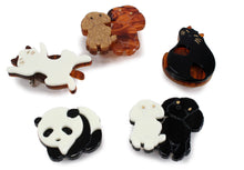 將圖片載入圖庫檢視器 Obidome for Japanese Traditional Kimono - Acrylic Dog Cat Panda