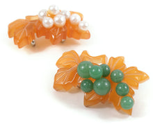 將圖片載入圖庫檢視器 Acrylic Obidome for Japanese Traditional Kimono - Tortoise-shell Grapes