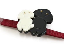 將圖片載入圖庫檢視器 Obidome for Japanese Traditional Kimono - Acrylic Dog Cat Panda