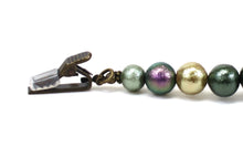 画像をギャラリービューアに読み込む, Men's Kimono Haori Himo String for Japanese Traditional Clothes Kimono- Cotton Pearl Clip Green x Gold