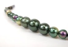 画像をギャラリービューアに読み込む, Men's Kimono Haori Himo String for Japanese Traditional Clothes Kimono- Cotton Pearl Clip Green x Gold