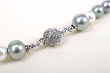 画像をギャラリービューアに読み込む, Ladies' Kimono Haori Himo String for Japanese Traditional Clothes- Cotton Pearl Magnet Clip Gray