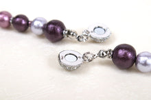 画像をギャラリービューアに読み込む, Ladies' Kimono Haori Himo String for Japanese Traditional Clothes- Cotton Pearl Magnet Clip Amethyst