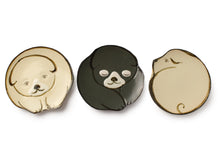 Load image into Gallery viewer, Tiny plate series "Puppy" - Black