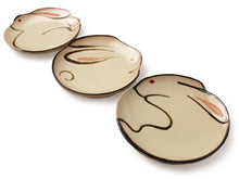 Load image into Gallery viewer, Tiny plate series "Rabbit" - 3 Plate SET
