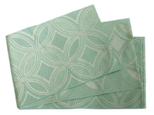 將圖片載入圖庫檢視器 Women's Hanhaba-obi for Japanese Traditional Kimono - Unlined Shippo Ice Green