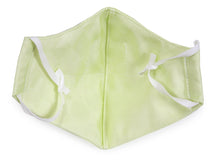 Load image into Gallery viewer, IROHIKARI 3D Silk Face Mask - Yellow Green