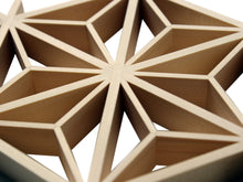 Load image into Gallery viewer, KUMIKO Asanoha Mark Coaster Ornament Set