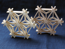 Load image into Gallery viewer, KUMIKO Asanoha Mark Coaster Ornament Set