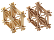 Load image into Gallery viewer, KUMIKO Asanoha Mark Coaster Ornament Set