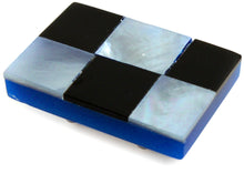 將圖片載入圖庫檢視器 Buffalo Horn Raden Obidome for Japanese Traditional Kimono - Checkered Lattice